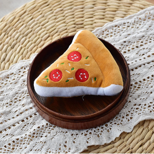 Pizza Slice Dog Toy 