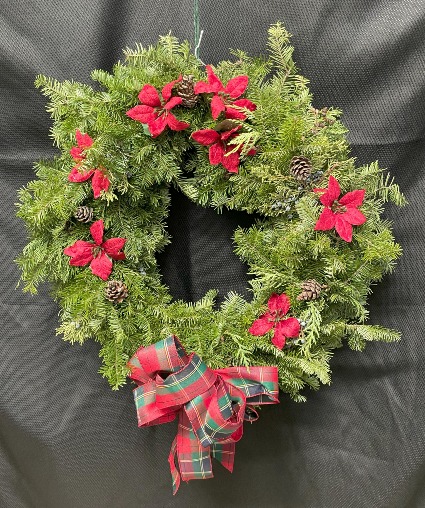 Plaid Wreath 24