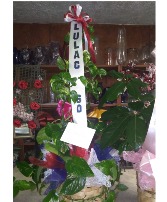 Ribbon Message Sash With Extras Sash Only - Plant Not Included 