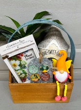 Plant Lover  Gift Basket 