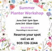 Planter Workshop! 