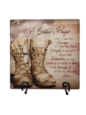 Plaque - A Soldier's Prayer 