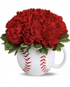 Play Ball Mug Arrangement in Wray, CO | LEIGH FLORAL & GIFT