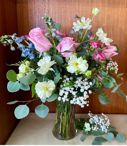 Playful Petals Fresh Flower arrangement