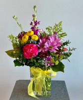 Playful Petals Vase Arrangement 