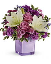 Pleasing Purple Arrangement