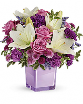 Pleasing  Purple Bouquet Bouquet