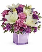 Pleasing Purple Flower Bouquet