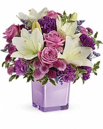 Pleasing Purple Flower Bouquet