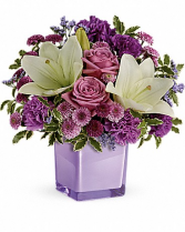 Pleasing Purple Mixed Floral