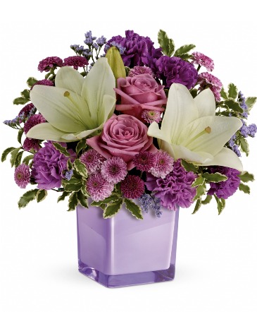 Pleasing Purple  TEV45-1  in Fort Worth, TX | DAVIS FLORAL DESIGNS