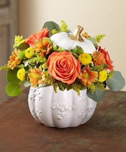 Plentiful White Pumpkin