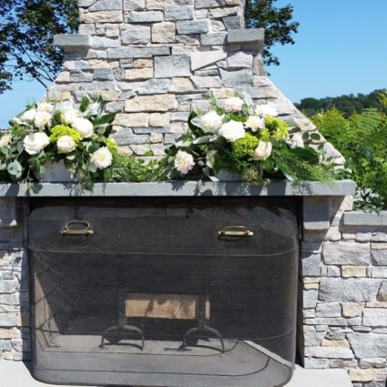Plimoth plantation wedding Beautiful setting.