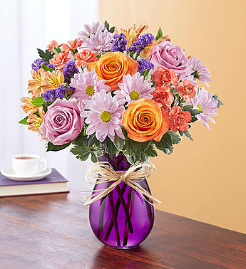 Plum Crazy For Fall 1-800 Flowers Bouquet
