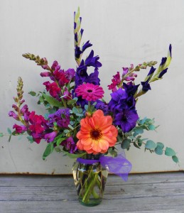 Plum Passion  Locally and Regionally Grown Fresh Flowers