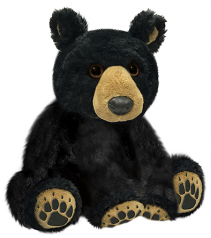Plush Black Bear