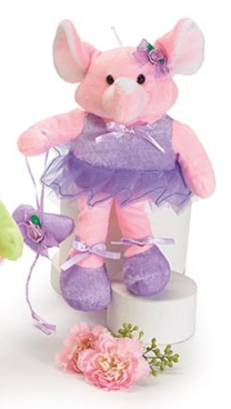 ballerina elephant stuffed animal