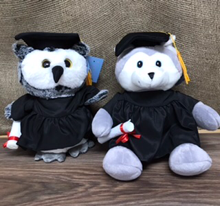 Plush Grad owl  Only Owl available