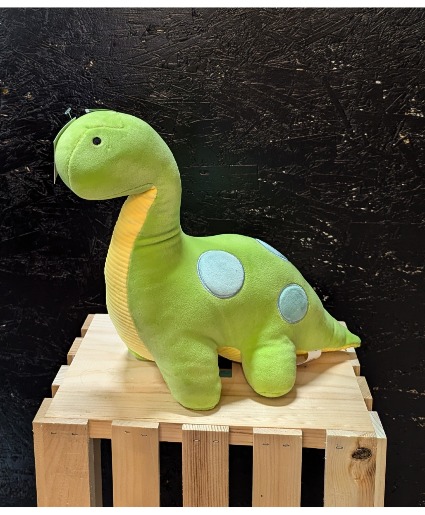 Plush Green Dino 