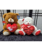 Plush Valentine Bears Small & Large Plush