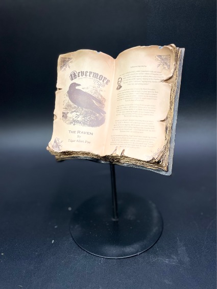Poe Book Halloween Decor