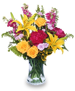 Poetic Peonies Mothers Day