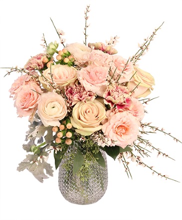 Poetic Pinks Floral Arrangement in Fredonia, NY | FRESH & FANCY FLORAL DESIGN STUDIO