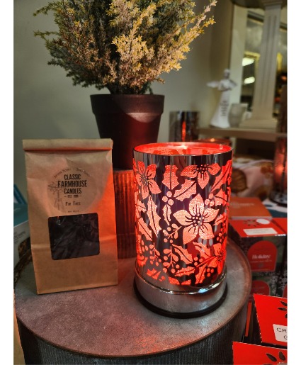 Poinsettia Scentchips Wax Warmer