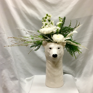 Polar Bear Fresh Floral Design