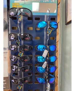 Polarized floating sun glasses  