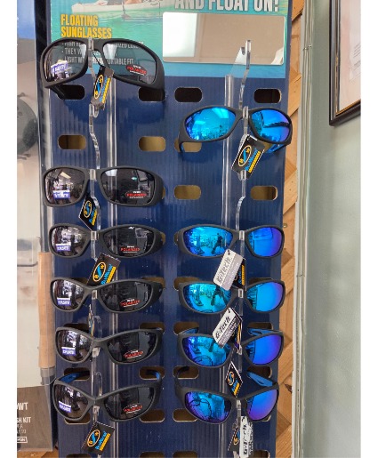 Polarized floating sun glasses