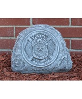 Police Dept. Stone Cement