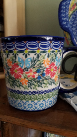 Polish Potttery Mug Gift