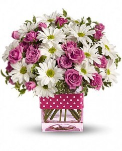 Polka Dots and Posies Teleflora