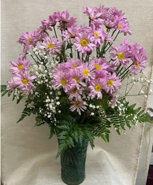 Pom-Poms Bunch with Baby's Breath $20 Option