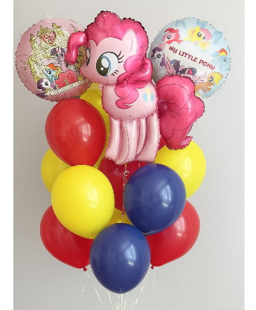 Pony Birthday Balloons Bouquet  in Sugar Land, TX | BOUQUET FLORIST
