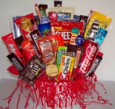 Pop Corn Lovers Snack Basket Snack Gift Basket