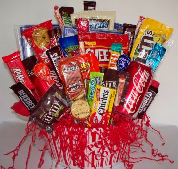 Pop Corn Lovers Snack Basket Snack Gift Basket in West Monroe, LA | ALL OCCASIONS FLOWERS AND GIFTS Pop Corn Lovers Snack Basket Snack Gift Basket in West Monroe, LA | ALL OCCASIONS FLOWERS AND GIFTS