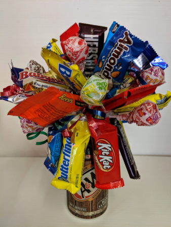Pop N Candy Bouquet Candy Bar bouquet
