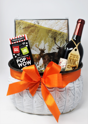 Popcorn and a Puzzle Gift Basket Gift Basket