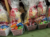 Popcorn Snack Basket Snack Basket