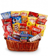 Pop's Chips, Candy & More Gift Basket Only at Mom & Pops Flower Shop