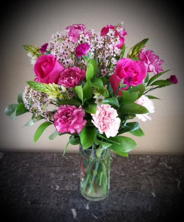 Pop's Pretty in Pink Only at Mom & Pops Flower Shop
