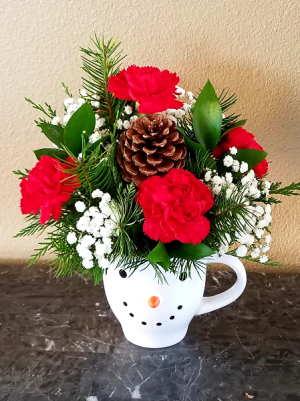 POP'S SNOWMAN in Oxnard, CA | Mom and Pop Flower Shop POP'S SNOWMAN in Oxnard, CA | Mom and Pop Flower Shop