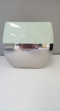 Porcln Rnd Cube 7.5x6x6