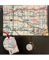 Portland Package Ornament/Keychain/Wristlet