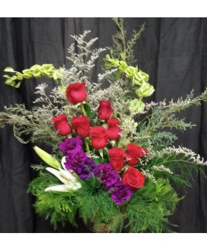 Posh Elegance  Vase Arrangement 