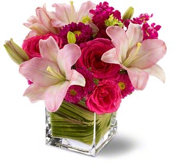 Posh Pinks Flowers Birthday for everyone