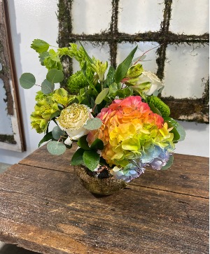 Blooming Pot of Gold Vase Arrangement