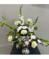 POT OF GOLD PEDESTAL ARRANGEMENT